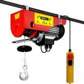 Giantz Electric Hoist Winch 125/250KG Cable 18M Rope Tool Remote Chain Lifting