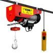 Giantz Electric Hoist Winch 300/600KG Cable 18M Rope Tool Remote Chain Lifting