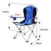 Quilted Deluxe Camping Arm Chair