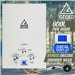 Gecko Gas Hot Water Heater Portable Camping Shower