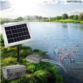 Solar Powered Air Pump for Pond Oxygenation