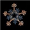 Christmas Snowflake Rope Light Display