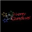 Merry Christmas LED Rope Lights -Multi-Colour-F-LR-MS11