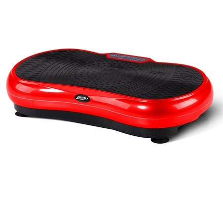 Genki Ultra Slim Vibration Fitness Machine Body Shaper Platform 2nd Gen - Red