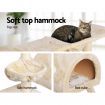 i.Pet Cat Tree 100cm Tower Scratching Post Scratcher Condo House Trees Bed Beige