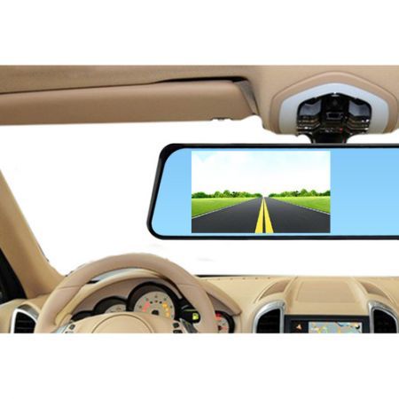 HD Dash Cam Video Recorder Rearview Mirror Car Camera Vehicle DVR