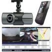 2.7" Vehicle Car DVR Camera Video Recorder Dash Cam G-Sensor GPS Dual Len Camera + Free 8 GB TF Card