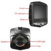 Full HD 1080p Mini Car DVR Dash Cam Vehicle Hidden Camera Night Vision G-Sensor-Black