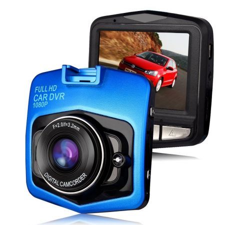 Full HD 1080p Mini Car DVR Dash Cam Vehicle Hidden Camera Night Vision G-Sensor - Blue