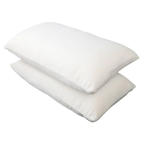 Giselle Bedding Memory Foam Pillow 19cm Thick Twin Pack