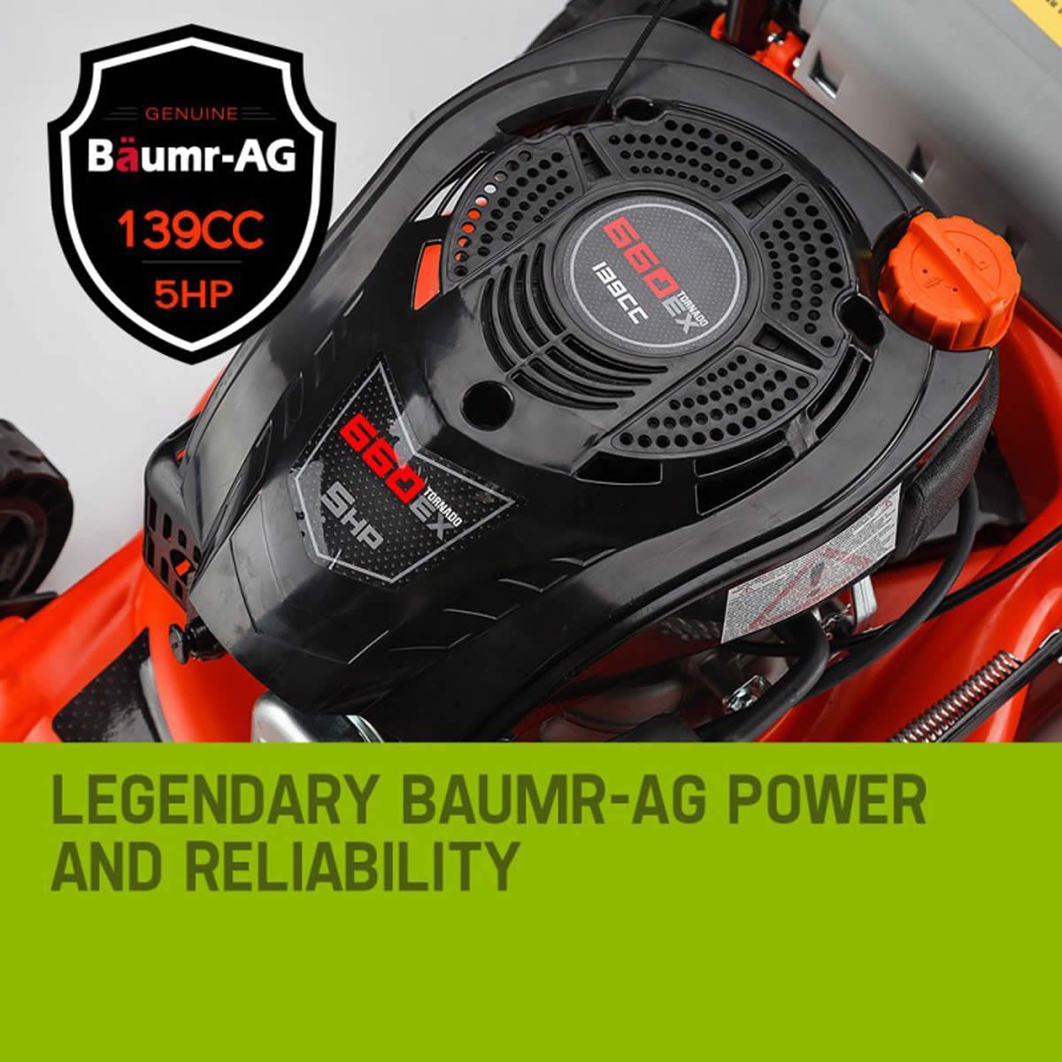 Baumr Ag 660ex 16 Lawn Mower 139cc Self Propelled Crazy Sales