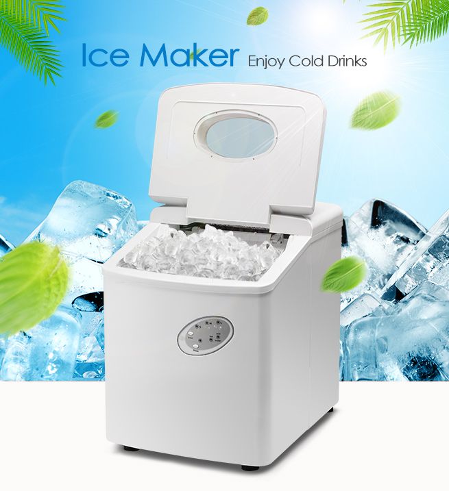 White 3.2L Home Ice Maker Crazy Sales