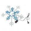 Christmas Snowflake Rope Light Display