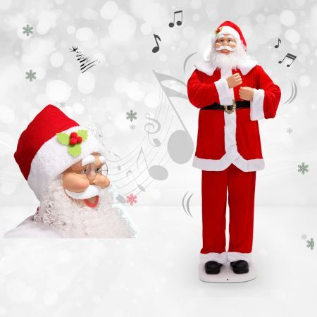 Santa Claus Life Size Animated Musical Figurine Motion 