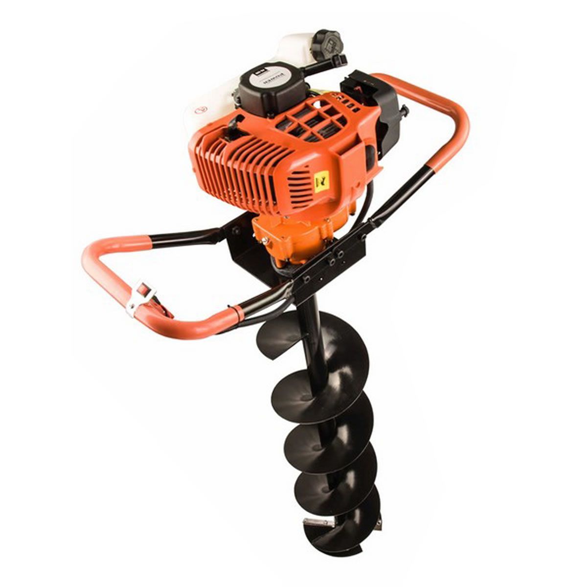 52cc Post Hole Digger + 3 Augers Crazy Sales