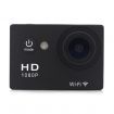 Waterproof 12MP WiFi Full HD 1080P 2.0 Inch Sports Camera DV DVR SJ4000 W9 -Black + Free 8 GB TF Card