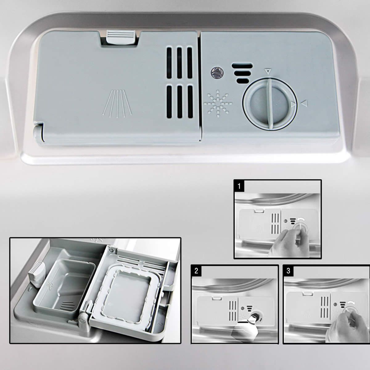 5 Star Chef Electric Benchtop Dishwasher Silver Crazy Sales