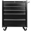 Giantz 5 Drawer Tool Box Cabinet Chest Trolley Box Garage Storage Toolbox Black