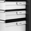 Giantz 5 Drawer Tool Box Cabinet Chest Trolley Box Garage Storage Toolbox Grey