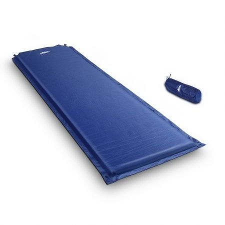 Self inflating Mattress Single 6cm - Blue