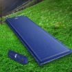 Self inflating Mattress Single 6cm - Blue