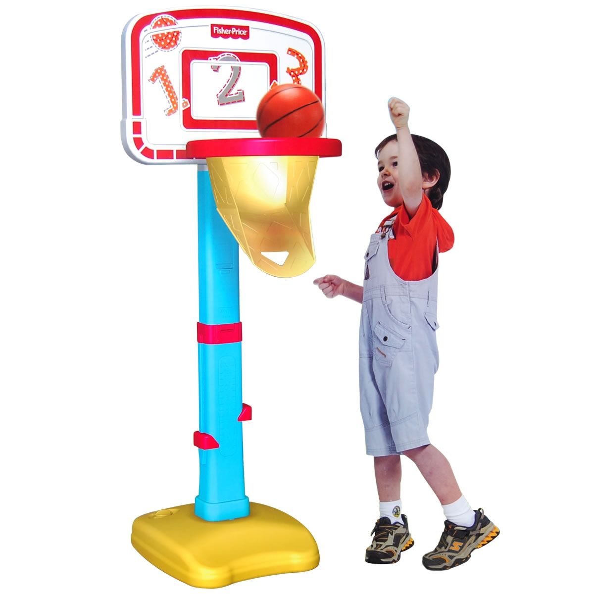 Fisher Price Kids Jump 'n Dunk Basketball Set Crazy Sales