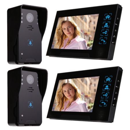 7 Video Door Phone Intercom Doorbell Home Security Camera Monitor