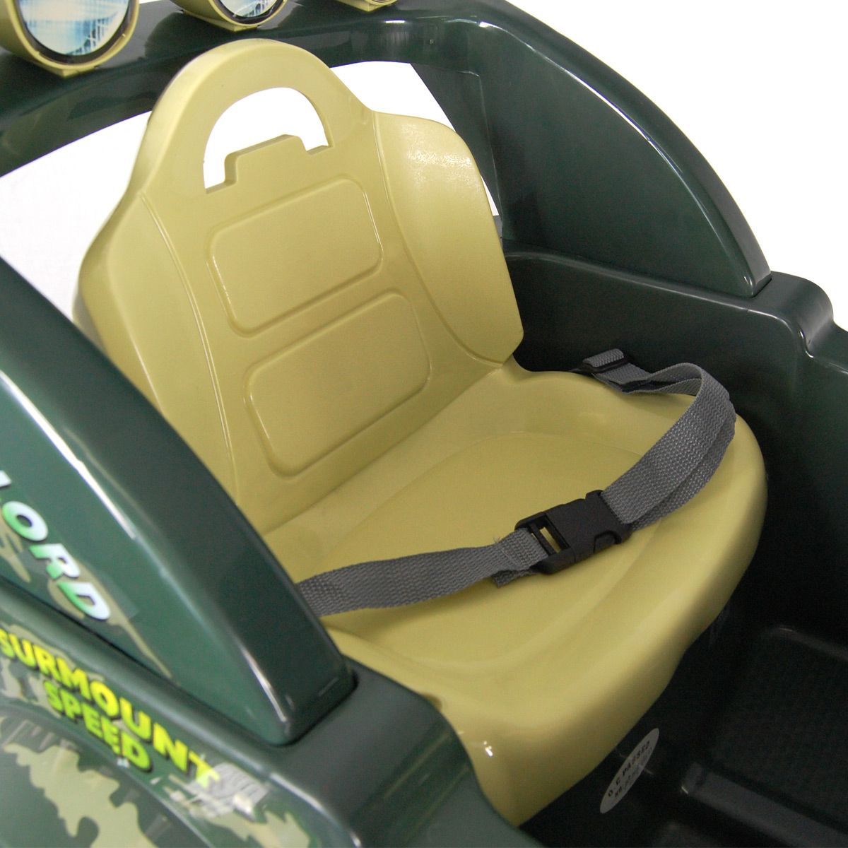Ride-On Military Jeep with Lights / Music & Remote Control 6V Electric | Crazy Sales