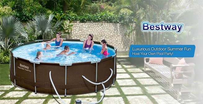 how to empty a bestway above ground pool