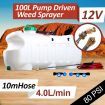 100L ATV Weed Sprayer Spray Tank Unit Garden Water Pump