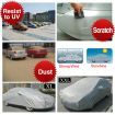 Universal Full Car Cover Anti UV Dust Scratch Dirt Resistant Protection - Size L