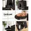 i.Pet Cat Tree 193cm Tower Scratching Post Scratcher Condo House Trees Grey