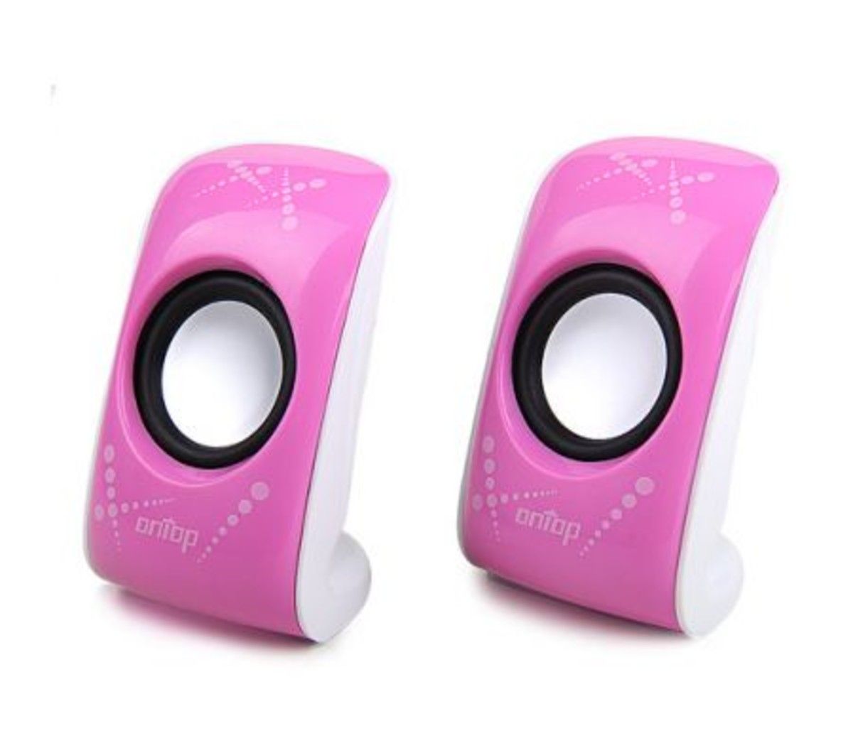 F128 USB2.0 Mini 3D Stereo Surround Sound USB Sound Speakers(1 Pair