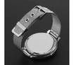 Women's Flower Pattern Steel Band Quartz Wrist Watch
