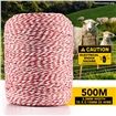 500m Polywire Roll Electric Fence Energiser Stainless Steel Poly Wire