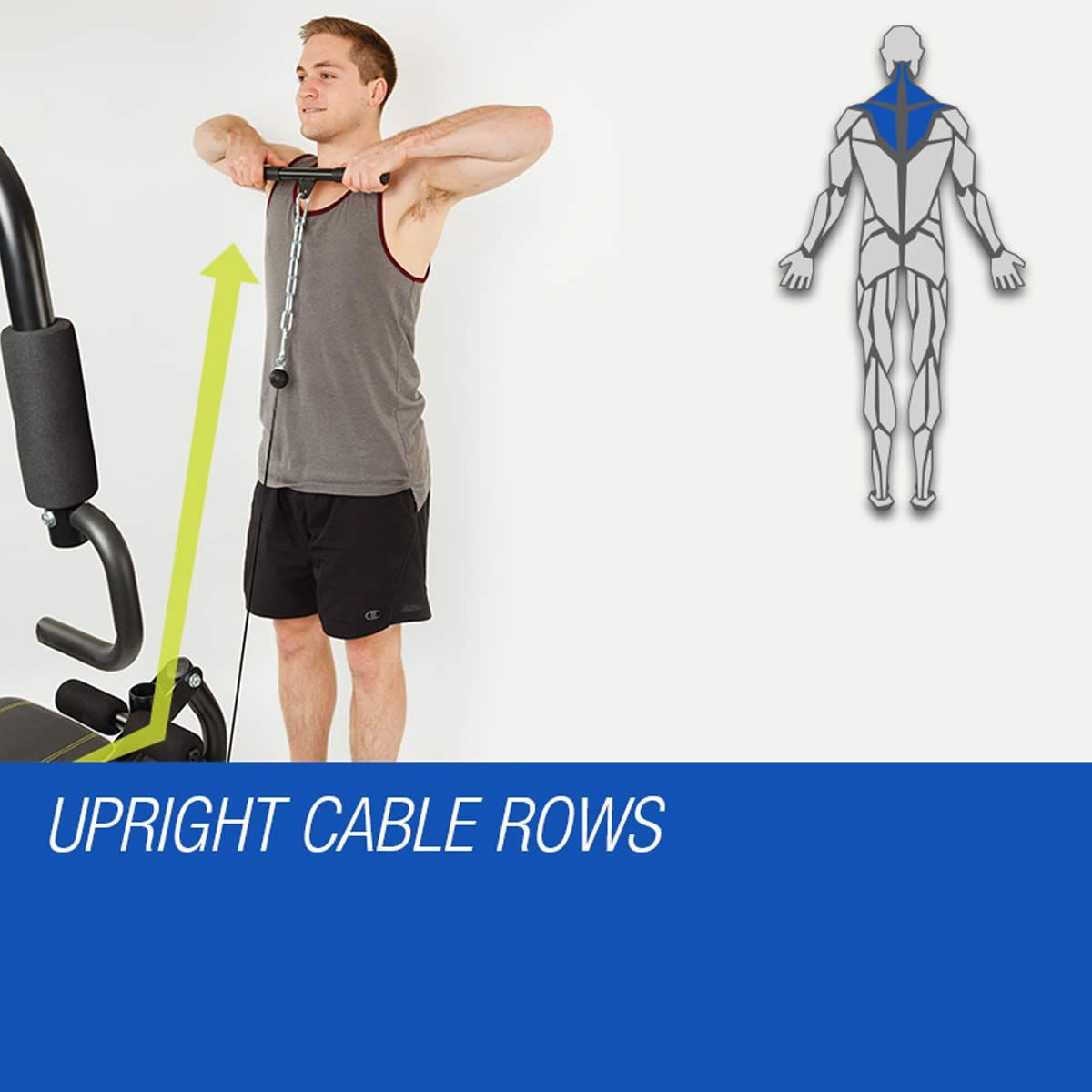 HPF Cable Bench Press MultiStation Home Gym Crazy Sales