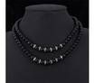 U7 Synthetic Pearl Beads Luxury Women's Fancy Choker Collar Necklace White