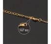 U7 AAA+ Zircon Cubic Zirconia Bracelet Bangle 18K Real Gold Platinum Plated Gold