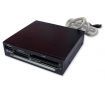 3.5" All-in-One Internal Card Reader / Writer & USB 2.0 Port - Embedded Design - Black