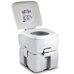 20L Portable Camping Toilet Waste Water Tank Travel RV Boating Outdoor Mobile Flushing Potty