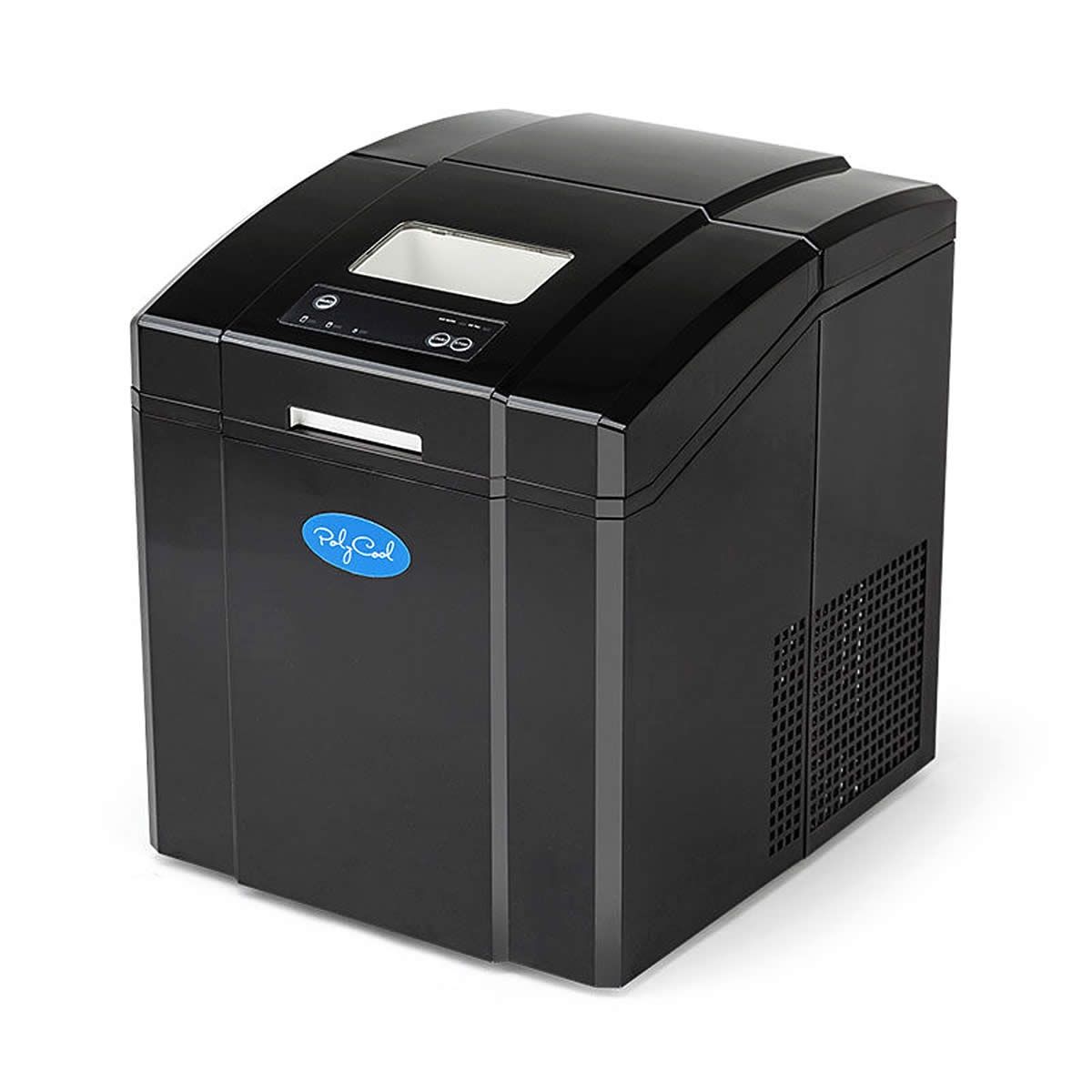 PolyCool Portable Ice Cube Maker 3.2L Black Crazy Sales