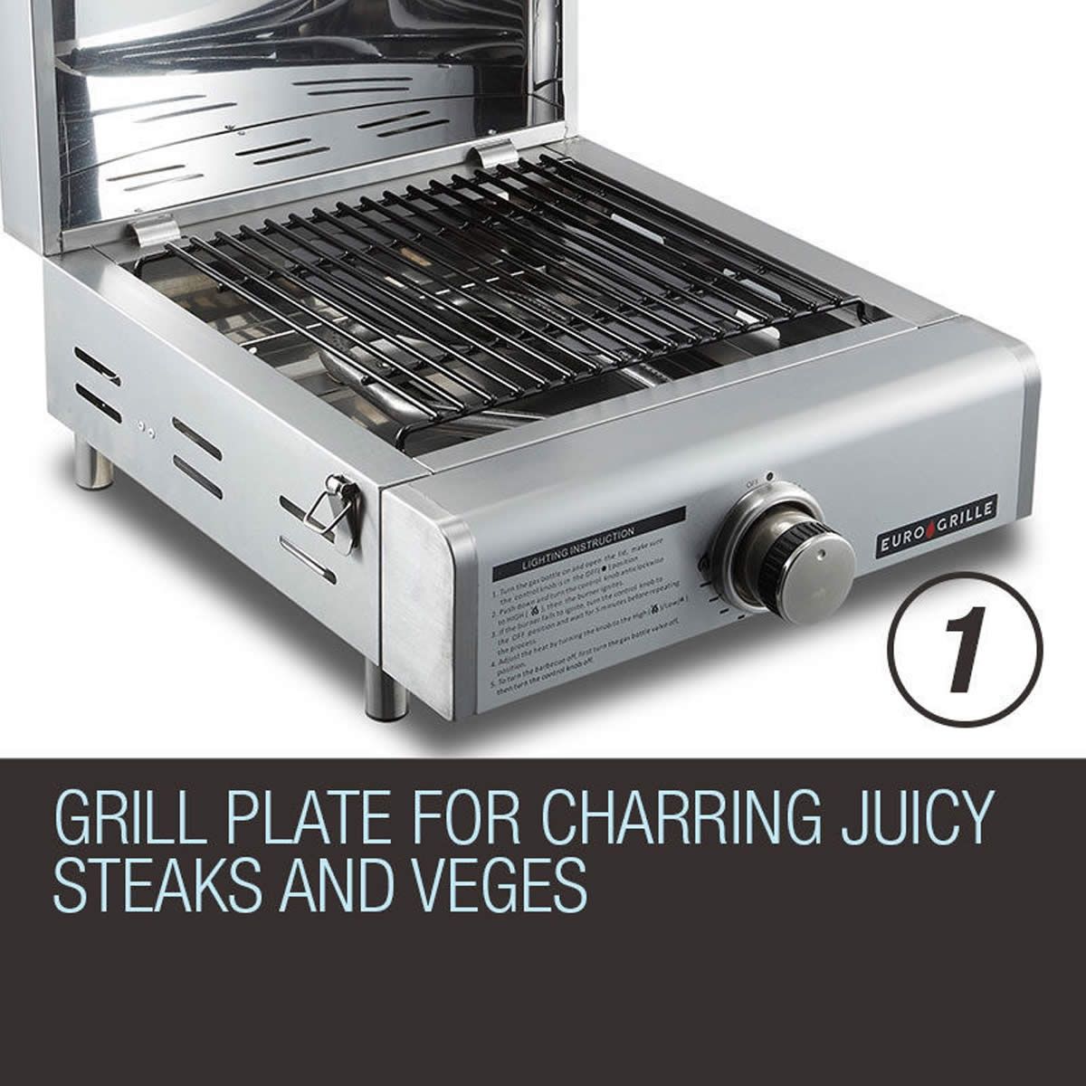 EuroGrille Portable 3 in 1 Pizza Oven Crazy Sales