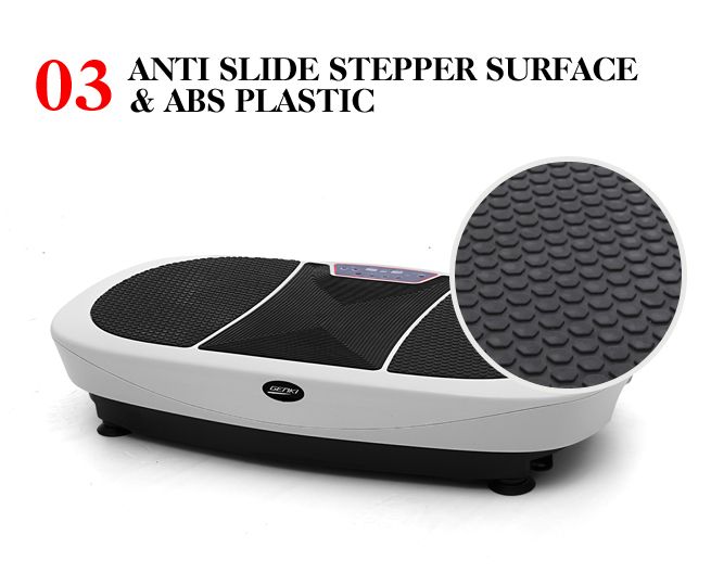 Genki 360 Degree 3D Shake Ultra Slim Body Vibration Plate