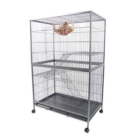 3 level rat cage