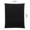 Set of 2 Table Cloths - Black 137 x 244cm