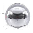 Space Capsule Inspired Design Air Fryer Oven Cooker