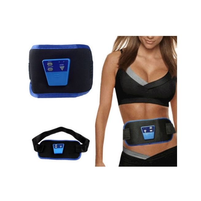 Electronic Body Muscle Arm Leg Waist Abdominal Massage Exercise Belt