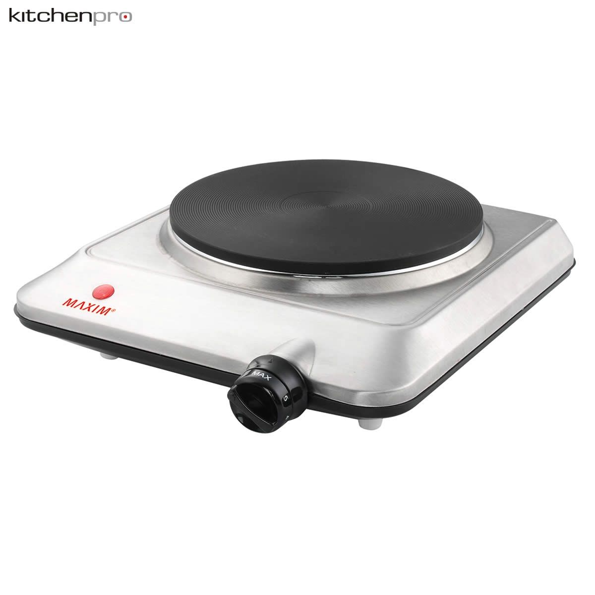 Maxim Kitchenpro Single Portable Cooktop and Hotplate