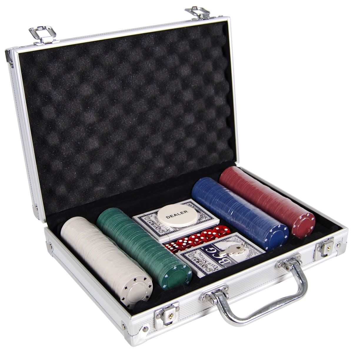 200 Piece Poker Set Aluminium Case