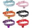 Bell Collars Puppy Dog Cat Safety Accessories Pet Supplies-purple